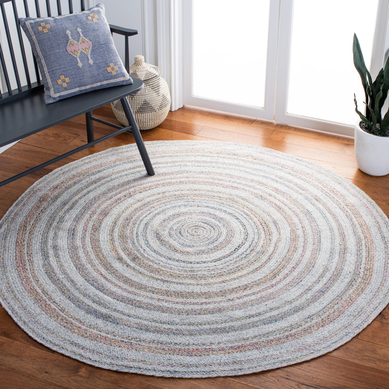 Cape Cod Hand Woven Performance Rug, Round 5'