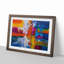 Abstract Art Painting Vol.443 by S.Johnson - Picture Frame Painting Print-55615689-55615683