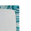 Ambesonne Aqua Fitted Sheet 2-Pack Mandala Round Turquoise Teal White-106745632