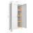 Metal Storage Cabinet with Adjustable Shelves-1174107115-1148734679