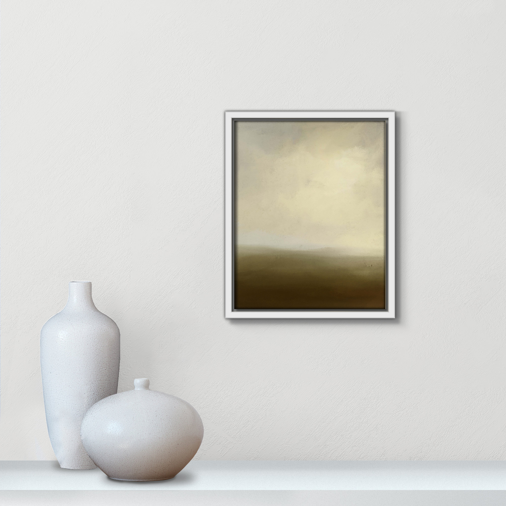 The Moors, White, 9.5" W x 11.5" H