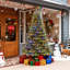 Arbre de Noël 7,5 pi pré-éclairé avec 2992 pointes de branches, arbre de Noël artificiel épinette pré-éclairé avec 750 lumières et 28 modes d'éclairage