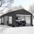 12Ft. W x 20 Ft. D Outdoor Heavy Duty Garage - Large Carport with Breathable Windows