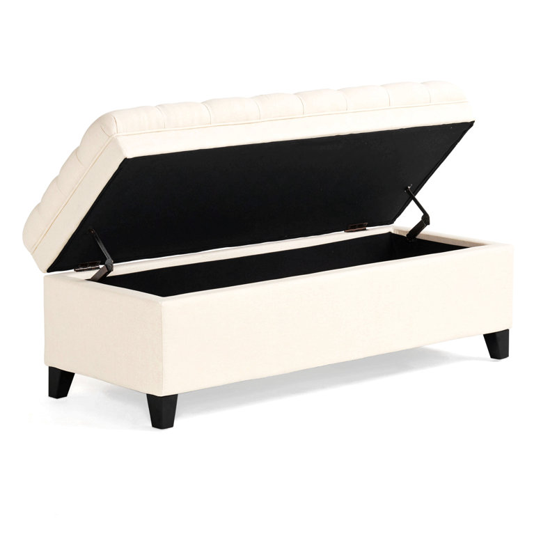 OTTOMAN DE RANGEMENT JULiana, Beige