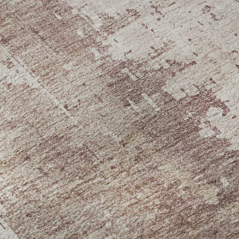 Premium Machine Washable Baford AMF1649 Abstract Rug, Rectangle 8' x 10'