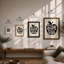 The Shape of a Soul Typography - Framed Print-181628732-181628733