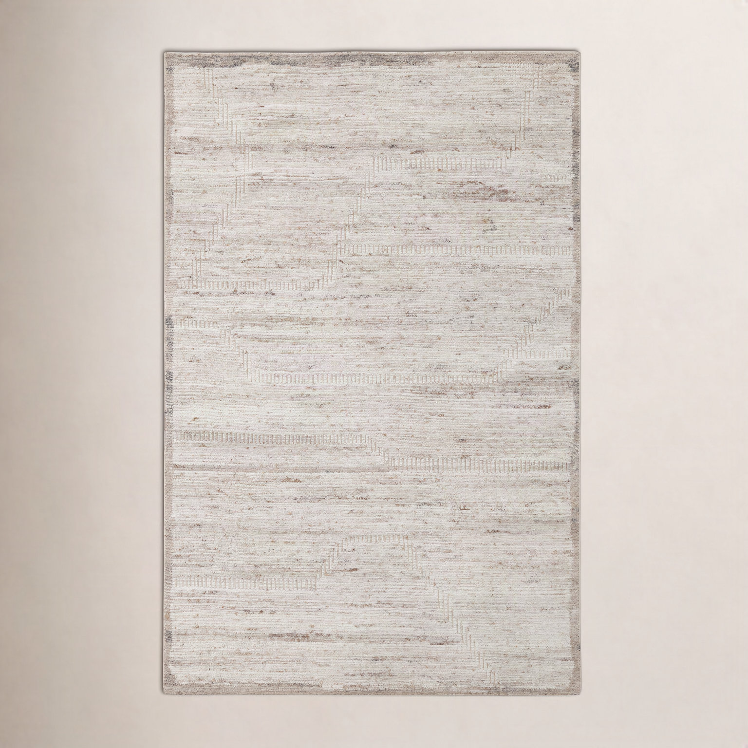 Aya Hand-Knotted Wool Rug, Rectangle 5' x 7'6"
