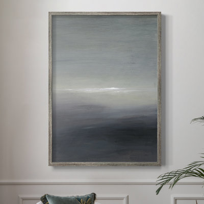 Reproduction encadrée Windy Moor II - bois massif