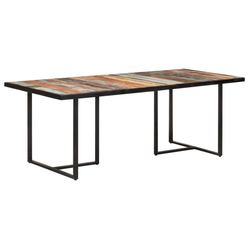 Sheilds Rectangular Dining Table, Multicolour, H76 x L200 x W100cm