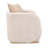 Ariana Velvet Barrel Accent Chair - Beige-107283168