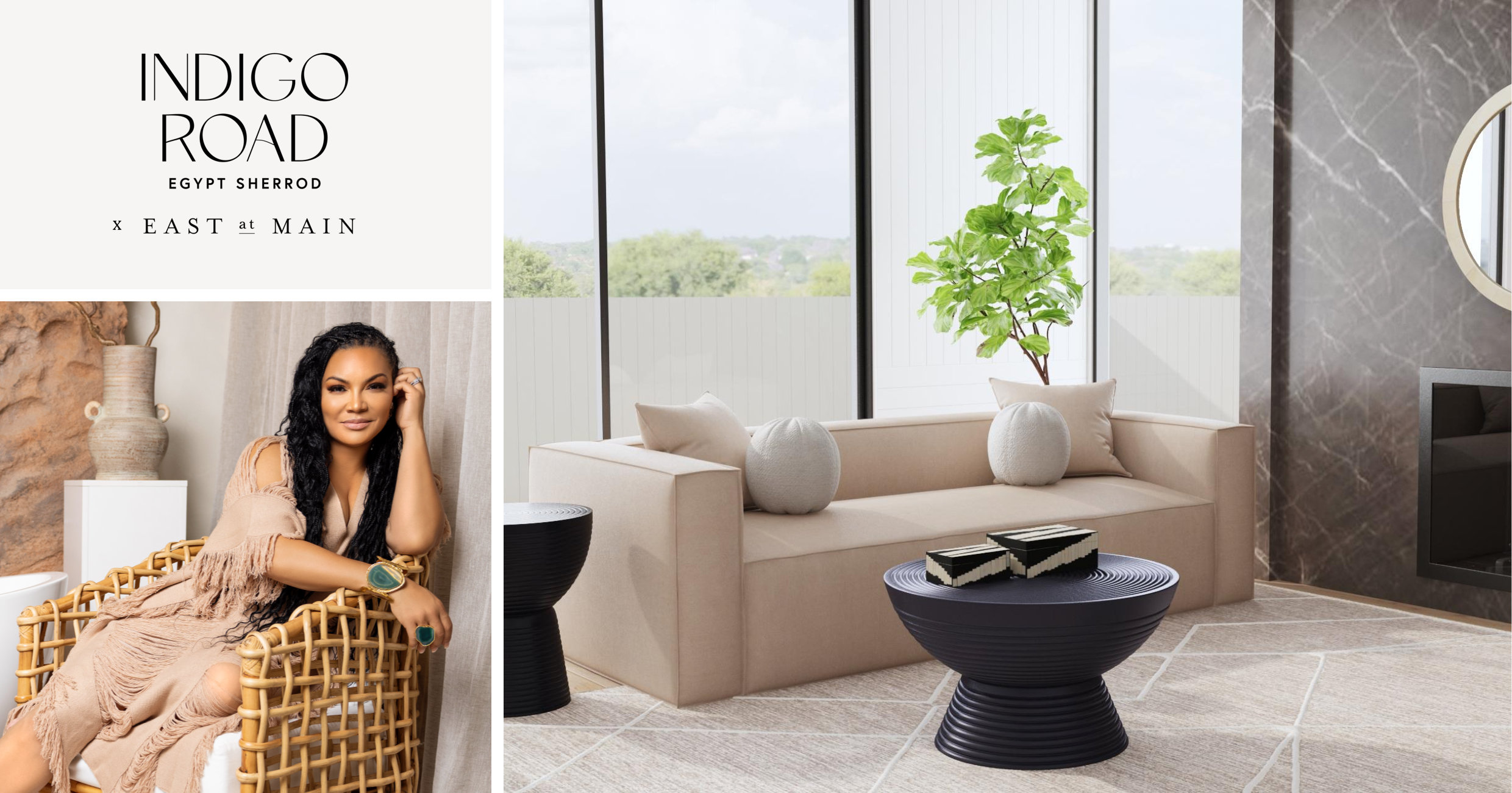 Indigo Road by Egypt Sherrod x East at Main 