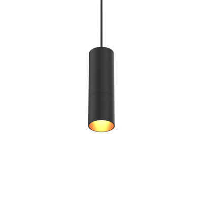 Novo Short - Reflector Ring - Gold Interior - Polished Chrome Socket
