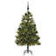 Artificial Hinged Christmas Tree with Cones-334923946-334923950