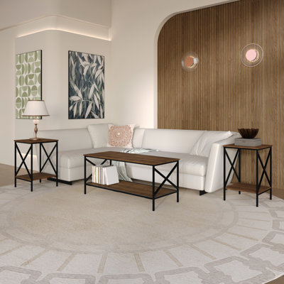 Chanute 3-Piece Coffee Table Set