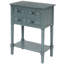 Console étroite, canapé mince avec trois tiroirs de rangement et tablette inférieure pour le salon, assemblage facile-376885945