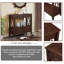 Armoire de rangement de bureau à 4 tiroirs de 36 po de largeur avec rangement ouvert-703423959