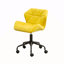 Chaise de bureau pivotante et capitonnée-1585015354