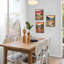 Art mural en bois Boho