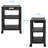Mount-It! Adjustable Mobile Printer Stand with Drawer, 4 Swivel Wheels and Cable Management