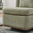 25.2"W Chenille 360°Swivel ArmlessChair with Pillow,Metal Base-255887737