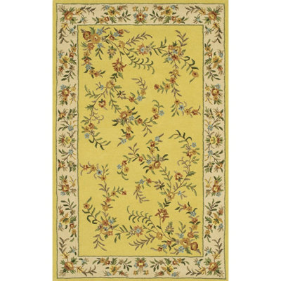 Hand Tufted Wool Oriental Indoor Rug
