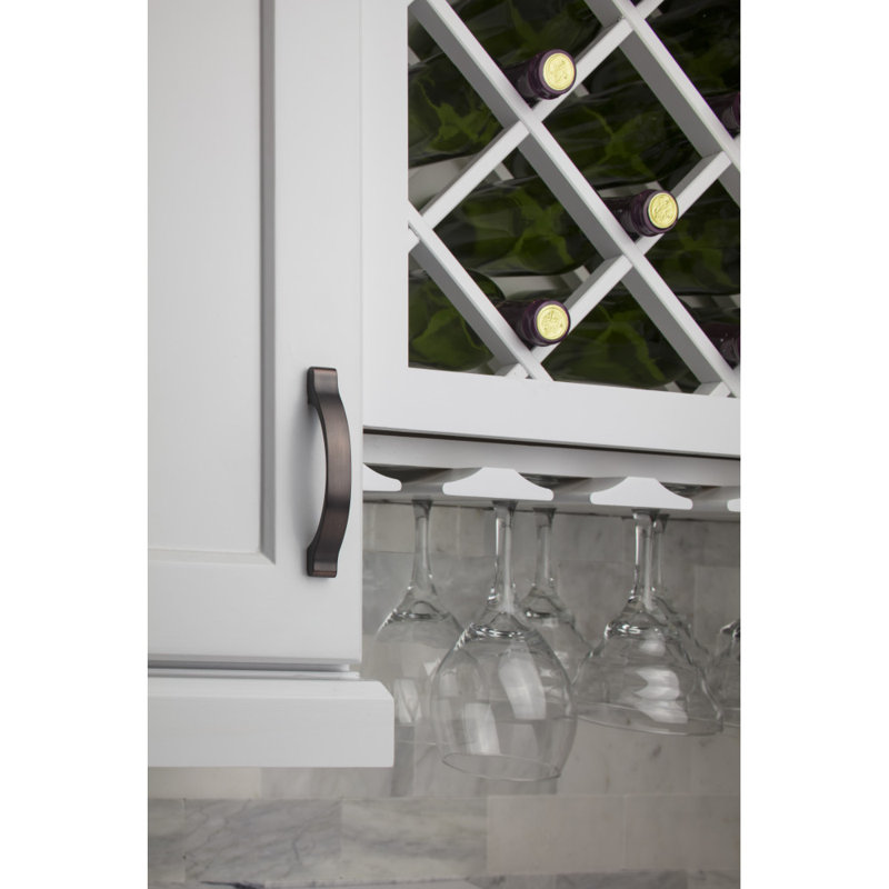 Brushed Oil Rubbed Bronze Arch Bar Pull with Mounting Hardware