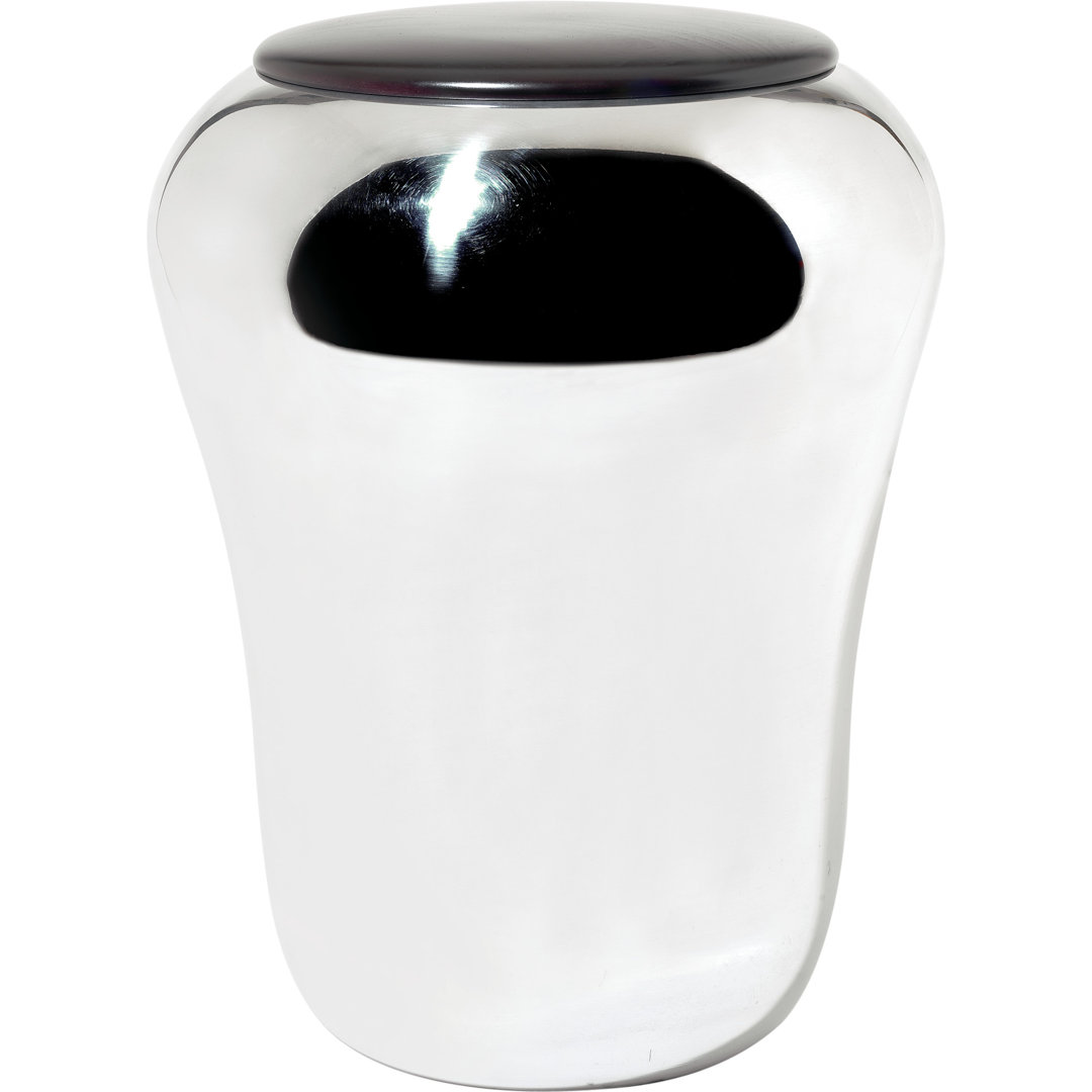 Alessi Tabouret de rangement en acier Babà - 