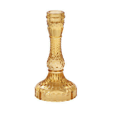 Bougeoir de table en verre Eliana Samira