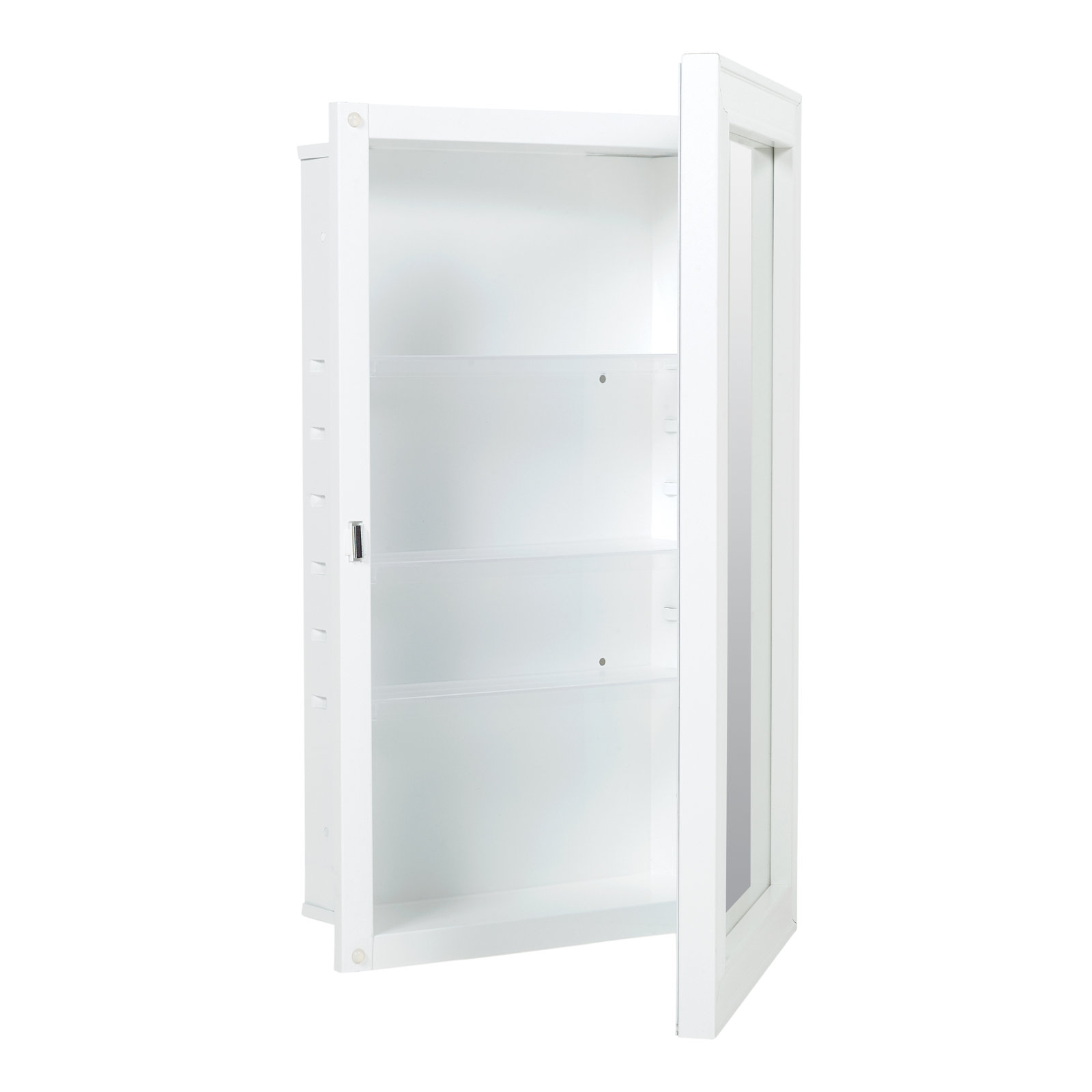 Jenkins Recessed Medicine Cabinet, 22.25" H x 16.625" W x 5" D