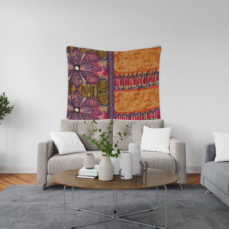 Tapisserie murale, H 88 po x l 104 po