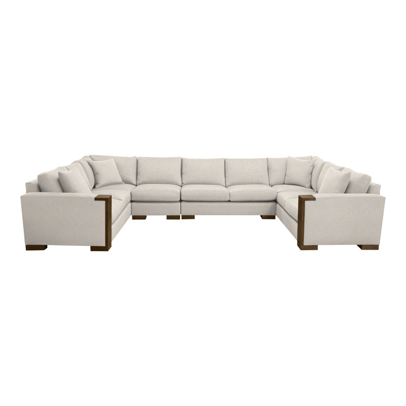 Michael Weiss 4-Piece Abingdon Sectional, Instant Parchment, Navajo