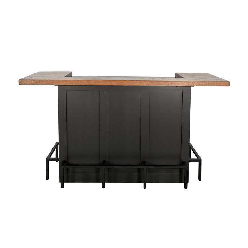 72" Uptown Front Bar with Footrail