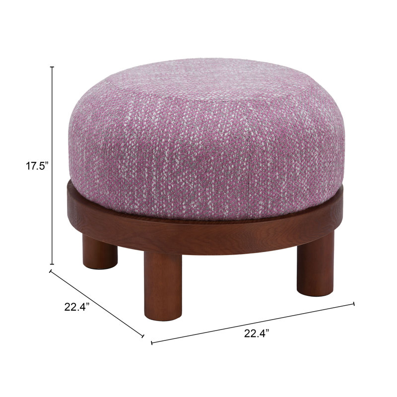 Repose-pieds Gome - Wisteria - mauve, Mauve