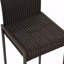 Tabouret de bar d'extérieur