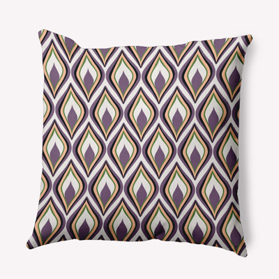 Geometric Reversible Throw Pillow