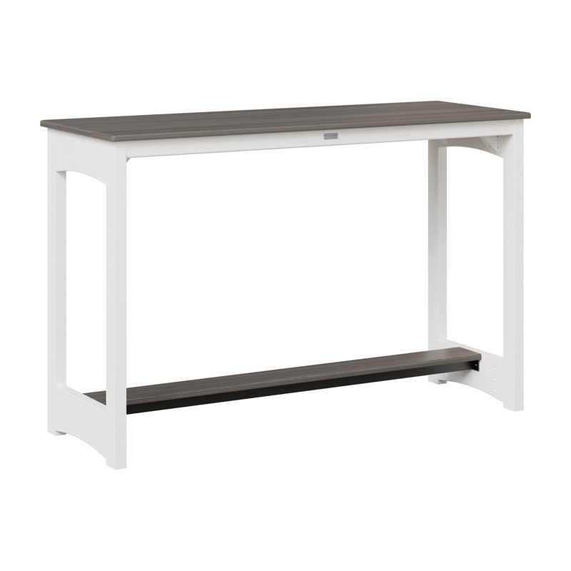 Table de bar Berlin Gardens, Gris côtier, H 38,5 po x l 60 po x P 22 po