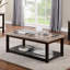 Table basse à 4 pieds avec rangement Fanestil