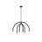 Yula 6 - Light Dimmable Modern Linear Chandelier-1342790591