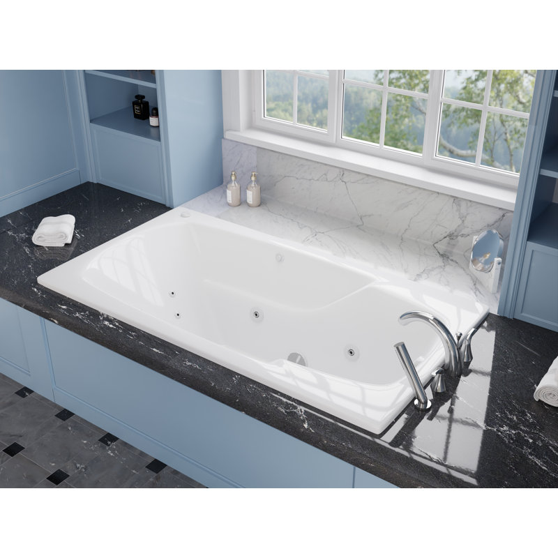 Anguilla 60'' x 36'' Whirlpool Bathtub, Right