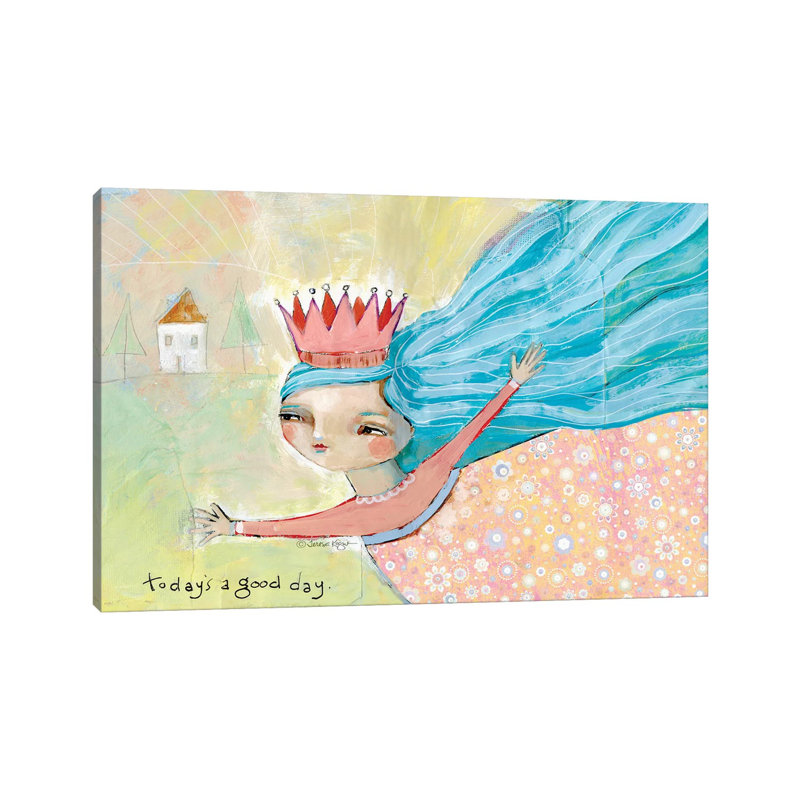 Good Day by Teresa Kogut - Painting on Canvas, Wrapped Canvas, 30.48cm H x 45.72cm W x 1.91cm D