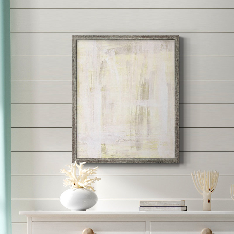 Sur toile Sunbeam II de qualité supérieure, prête à être accrochée, Argent patiné, H 24 po x l 20 po