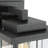 Black Iron Outdoor Wall Light (Set Of 2)