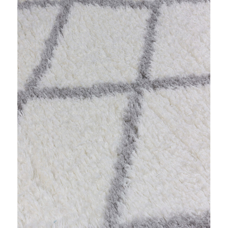 Tapis à poils longs Marquavius, Rectangle 1 pi 8 po x 2 pi 8 po