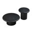 Ensemble de tables basses rondes modernes avec assemblage facile et conception peu encombrante-278504056
