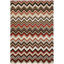 Tahoe Chevron Brown/Beige/Red Area Rug-10493787