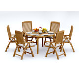 Marley Outdoor Teak Dining Set