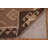Brown Wool Kilim Reversible Area Rug 5x8