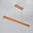 Gentilis 1 - Light Natural LED Kitchen Island Pendant