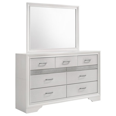 Miranda 7-drawer Dresser Mirror