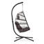 Chaise suspendue en osier pour l'extérieur-583888413-583888415